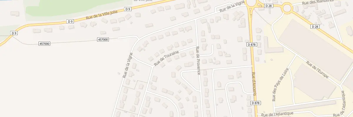 Plan du 5 Rue de Touraine à Vallons-de-l’Erdre