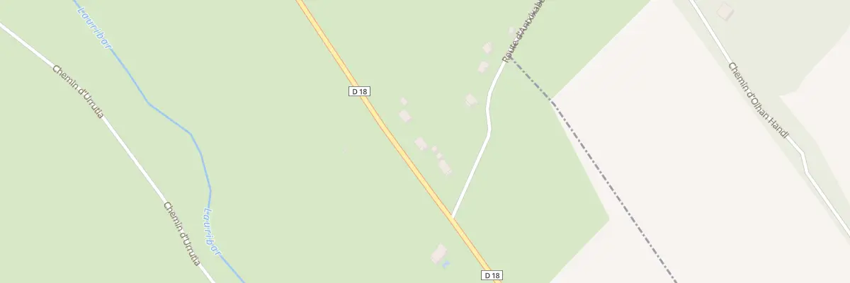 Plan du 5292 Rte d’ Iraty à Saint-Jean-le-Vieux