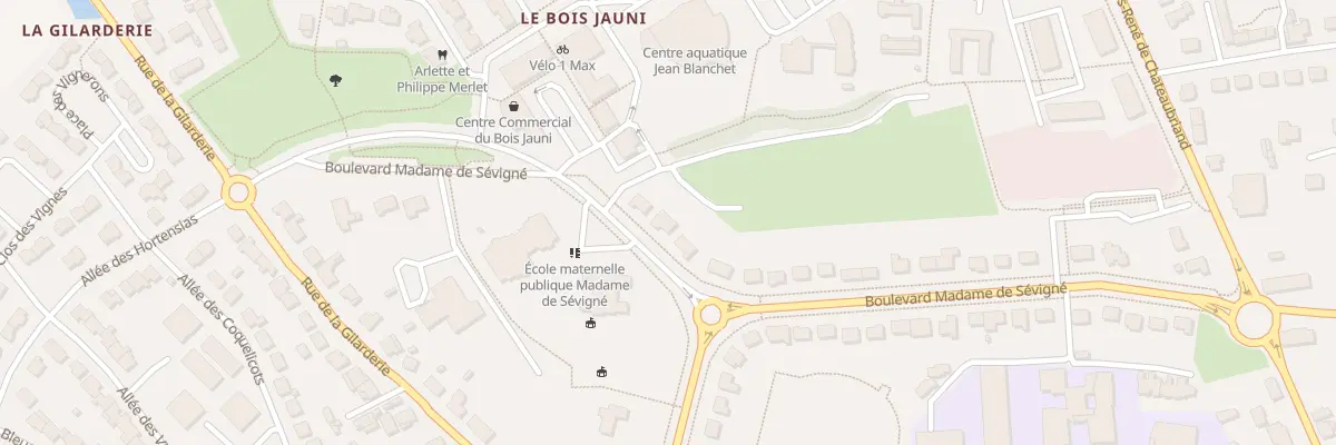 Plan du 462 Bd Madame de Sévigné à Ancenis-Saint-Géréon