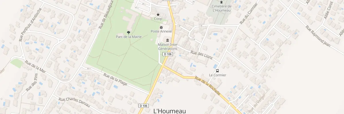 Plan du 39 Rue de la République à L’Houmeau