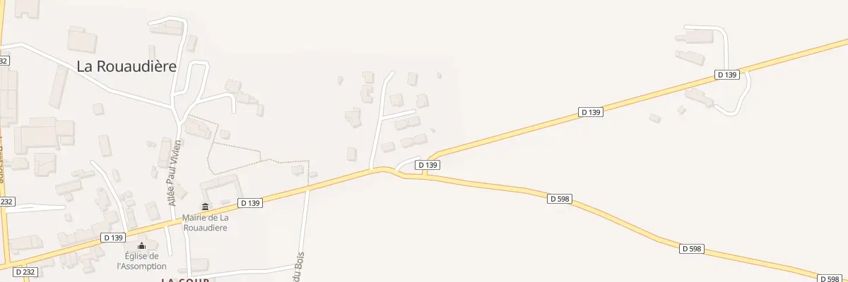Plan du 2 Rue du Maine à La Rouaudière