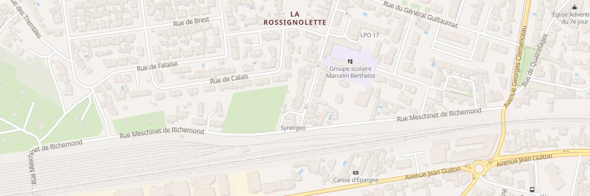 Plan du 50 Rue de Vaugouin à La Rochelle