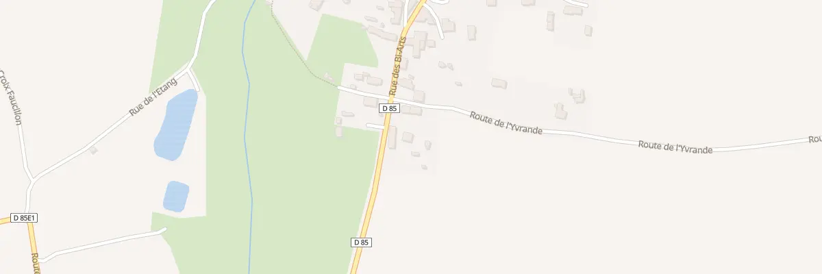 Plan du 25 Rue des Bi-Arts - Les Biards à Isigny-le-Buat