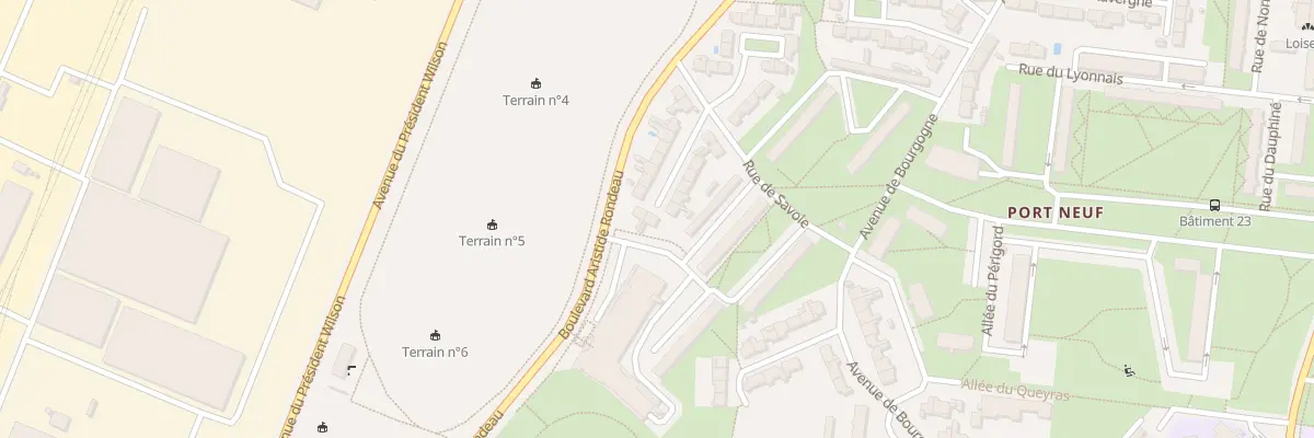 Plan du 13 Sq Savoie à La Rochelle