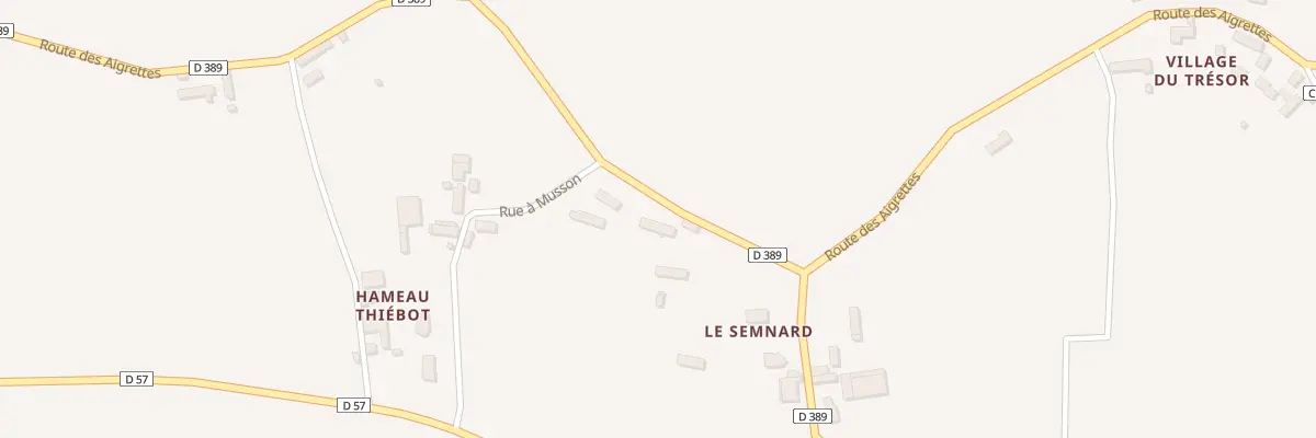 Plan du 5 Le Semnard à Graignes-Mesnil-Angot