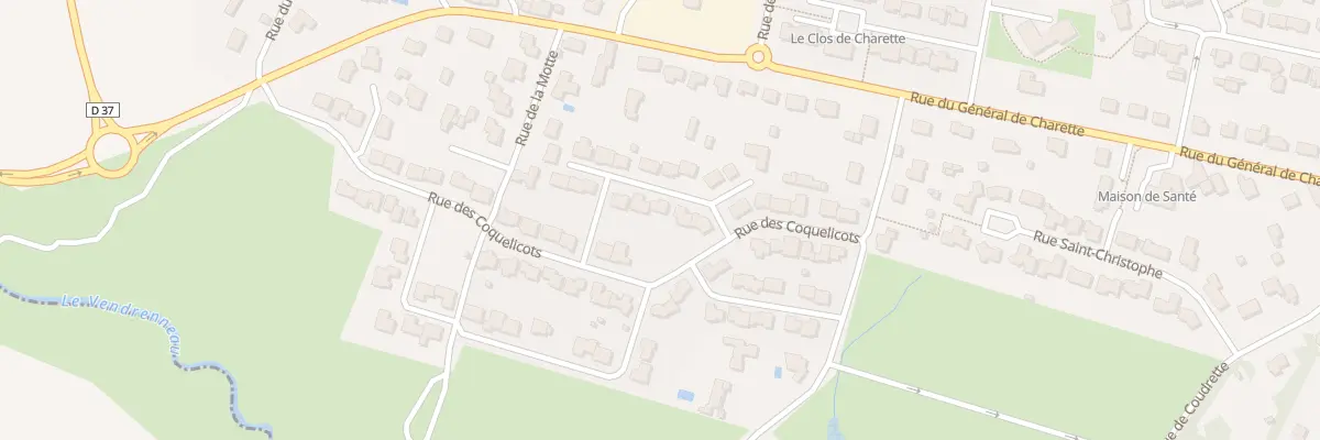Plan du 6 Rue des primevères à Saint-Fulgent