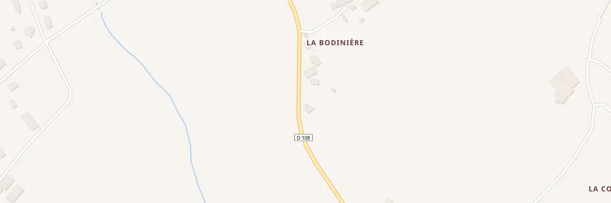 Plan du 23 La Bodiniere à Parigné