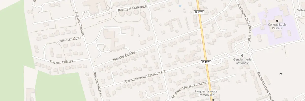 Plan du 11 Rue du 8 Mai 45 à Vallons-de-l’Erdre