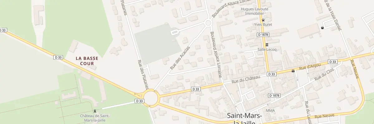 Plan du 7 Rue des Acacias à Vallons-de-l’Erdre