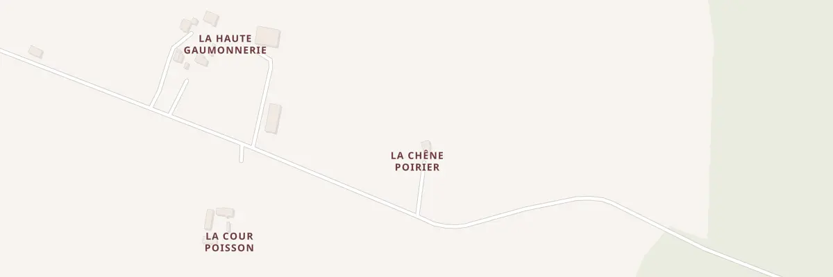 Plan du 1211 La Chenaie Potier à Rannée