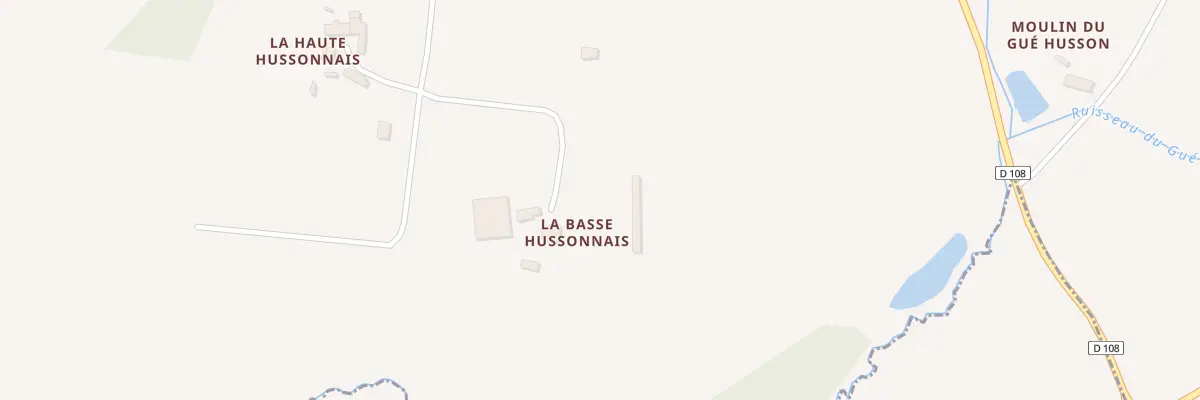 Plan du 5133 Basse Hussonnais à Mellé