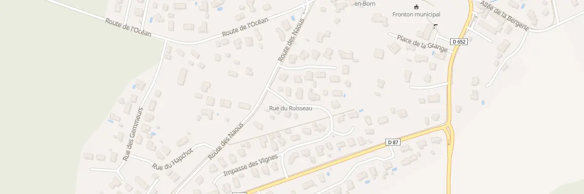 Plan du 276 Rue du Ruisseau à Sainte-Eulalie-en-Born