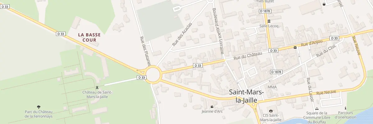 Plan du 32 Rue du Château à Vallons-de-l’Erdre