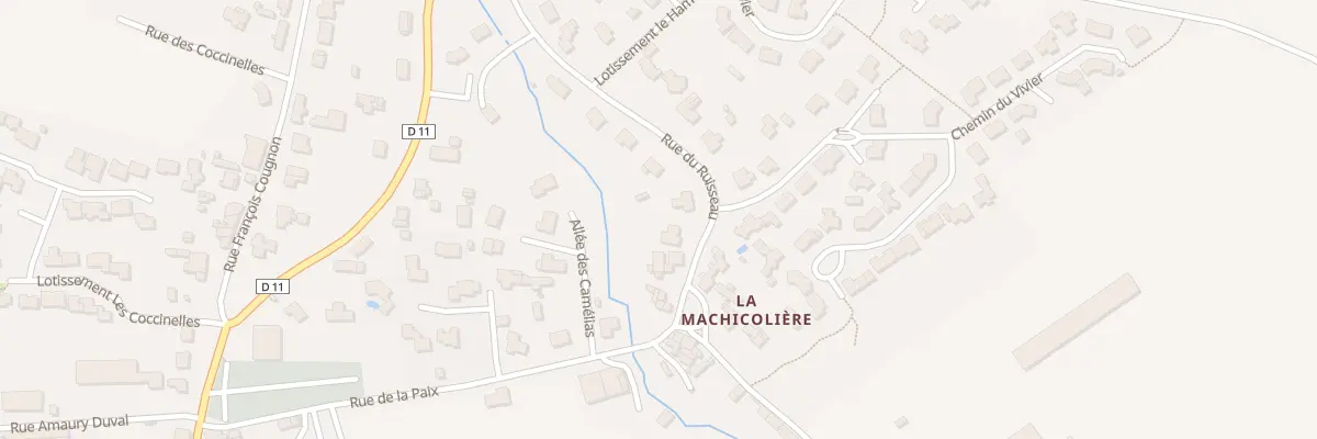 Plan du 12B Rue du ruisseau à Saint-André-Goule-d’Oie