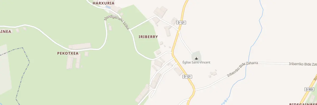 Plan du 30 Mendigaineko bidea à Bustince-Iriberry