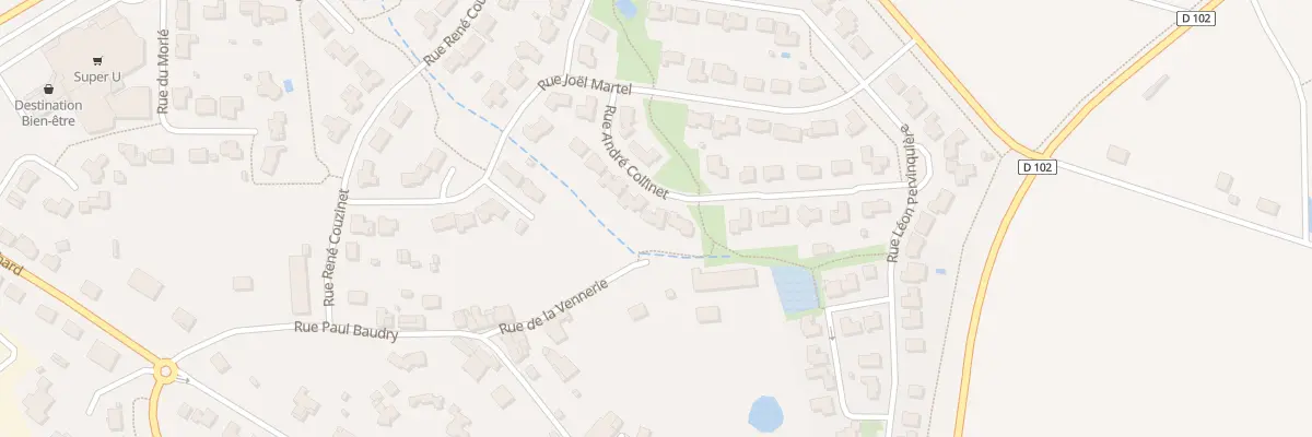 Plan du 12 Rue andré collinet à La Bruffière