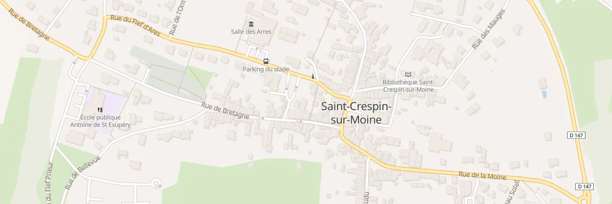 Plan du 9 Rue de la Roche à Sèvremoine