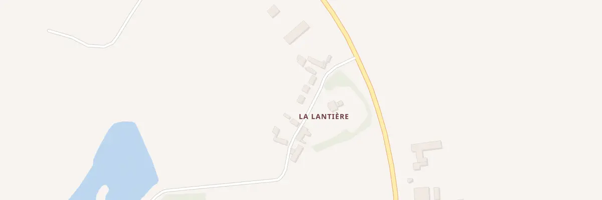 Plan du 14 La Lantiere à Javené