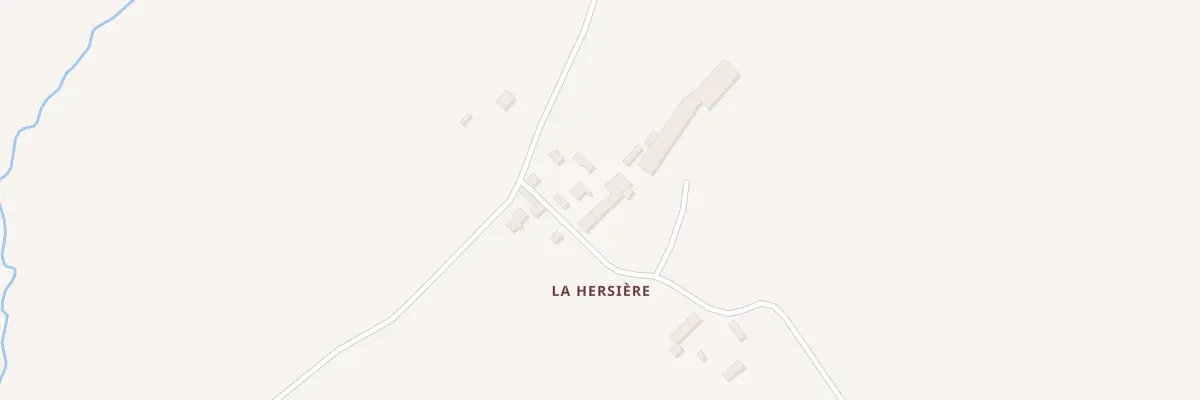 Plan du 5 La Hersiere à Thèreval