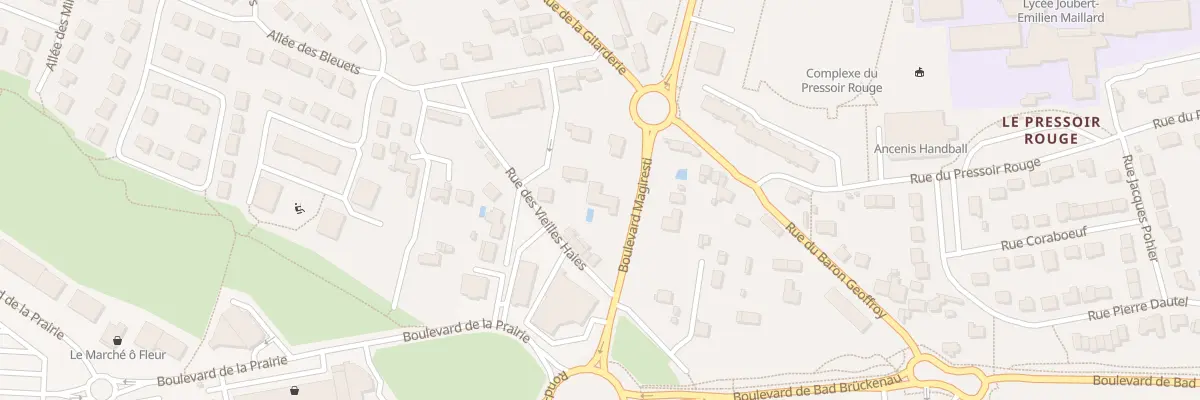 Plan du 129 Bd Magiresti à Ancenis-Saint-Géréon