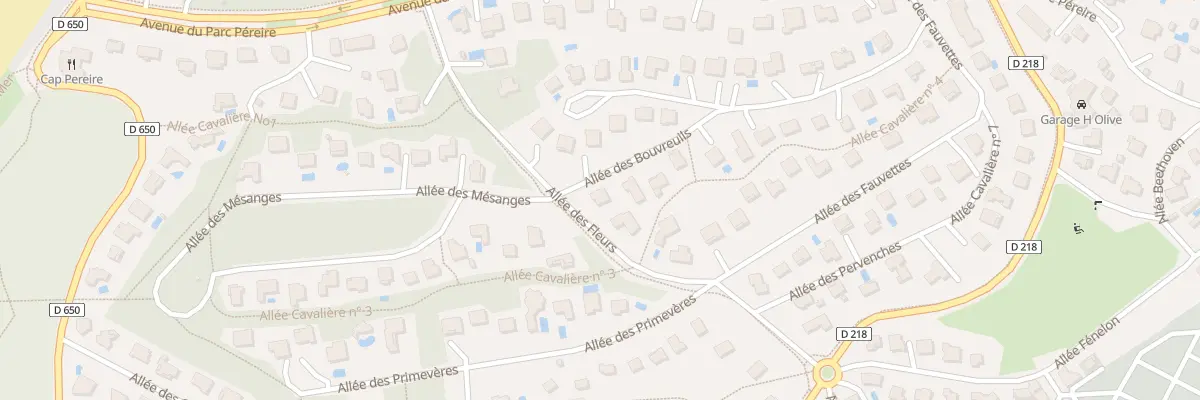 Plan du 26 All des Bouvreuils à Arcachon
