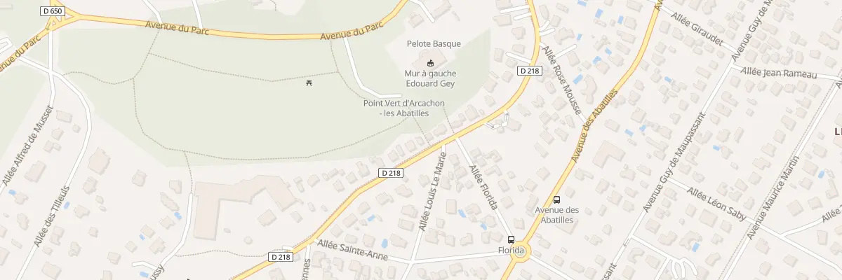 Plan du 137 Bd de la Cote d’Argent à Arcachon