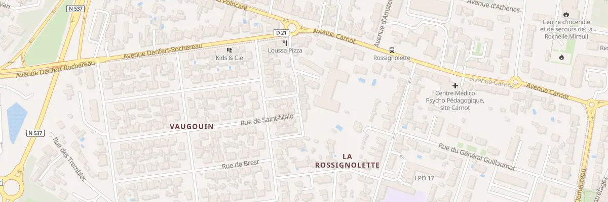 Plan du 3T Rue Saint-Lo à La Rochelle