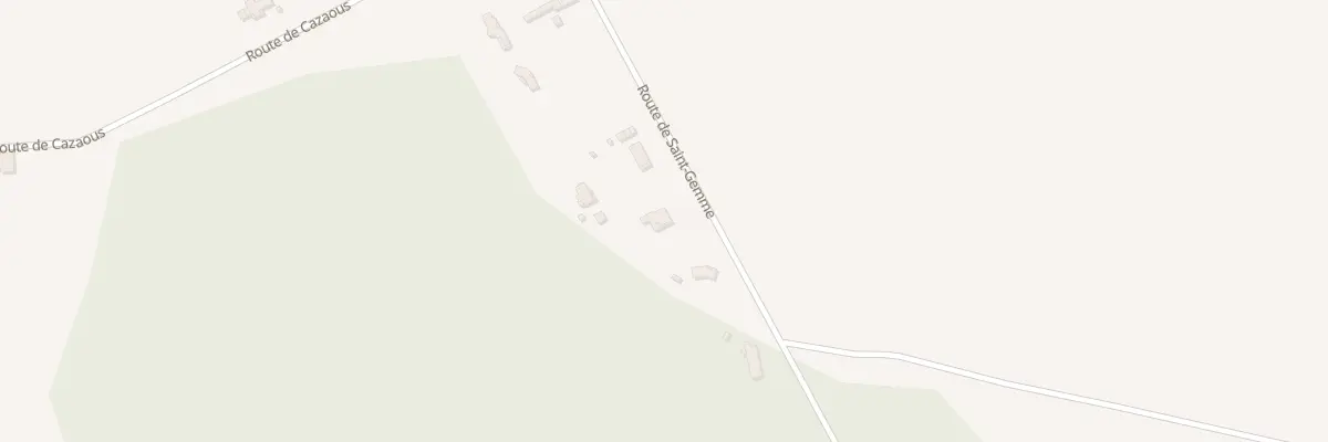 Plan du 862 Rte de Saint-Gemme à Pey