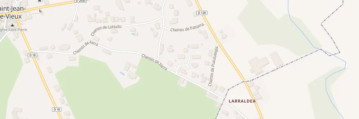 Plan du 9231 Village à Saint-Jean-le-Vieux