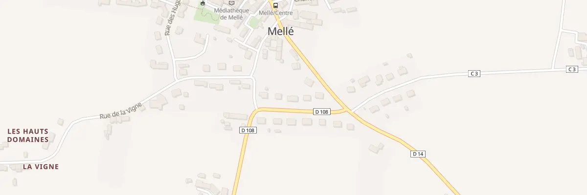 Plan du 5 Rue des Picaous à Mellé
