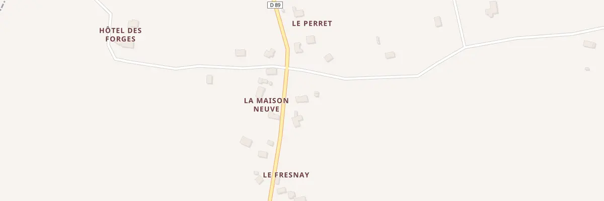 Plan du 38 La Maison Neuve à Amigny