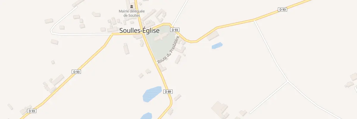 Plan du 5075 Le Village de l’Eglise à Bourgvallées