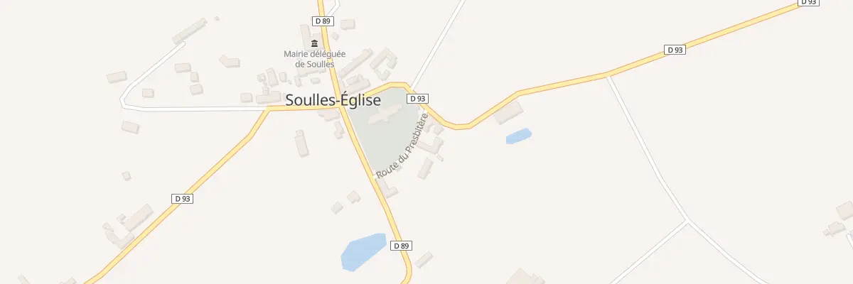 Plan du 5078A Le Village de l’Eglise à Bourgvallées