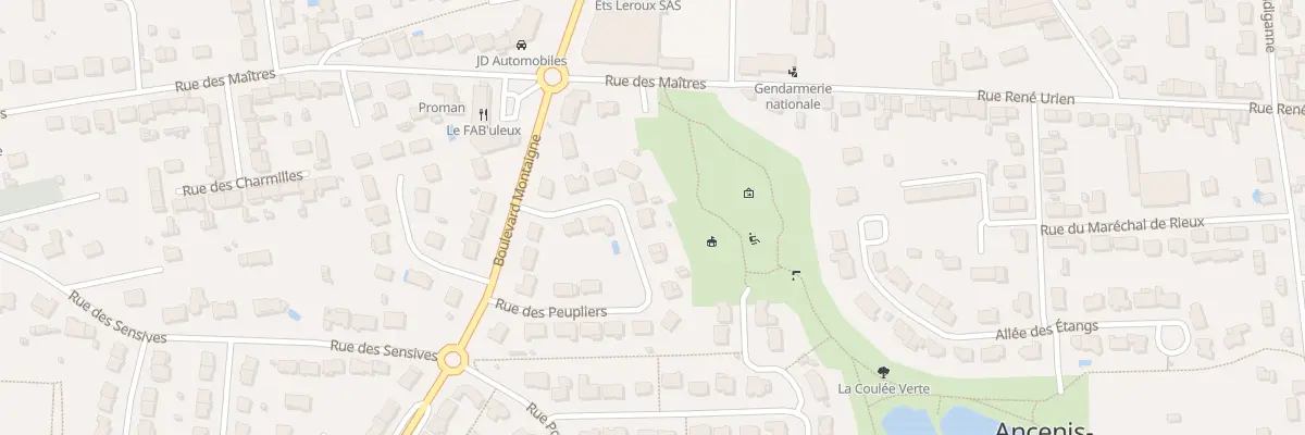 Plan du 101 Rue des Peupliers à Ancenis-Saint-Géréon