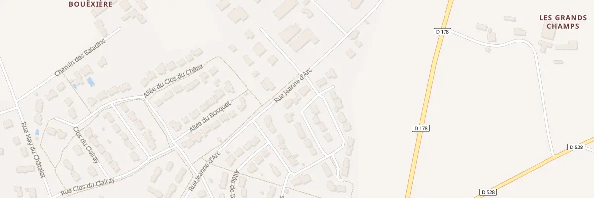 Plan du 2 Allée des Genêts à Balazé