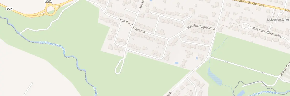 Plan du 7 Rue des pâquerettes à Saint-Fulgent