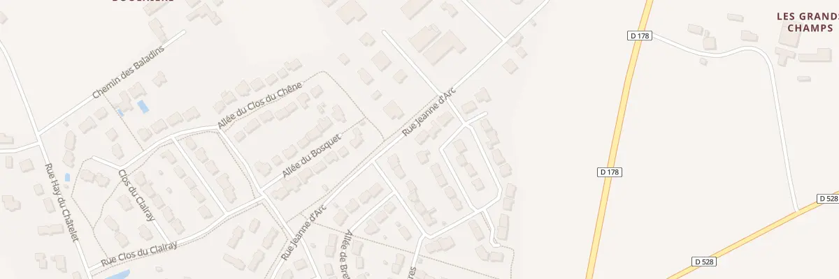 Plan du 3 Allée des Genêts à Balazé