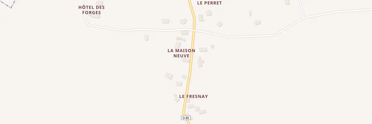 Plan du 39 La Maison Neuve à Amigny