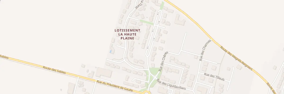 Plan du 3 Rue de la vallée vairon à Luçon