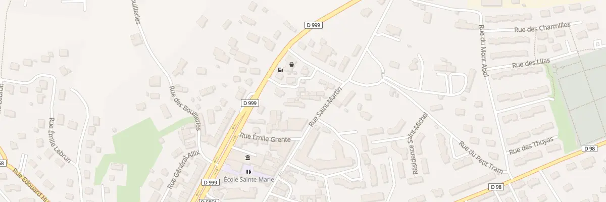Plan du 17 Rue Saint Martin - Percy à Percy-en-Normandie