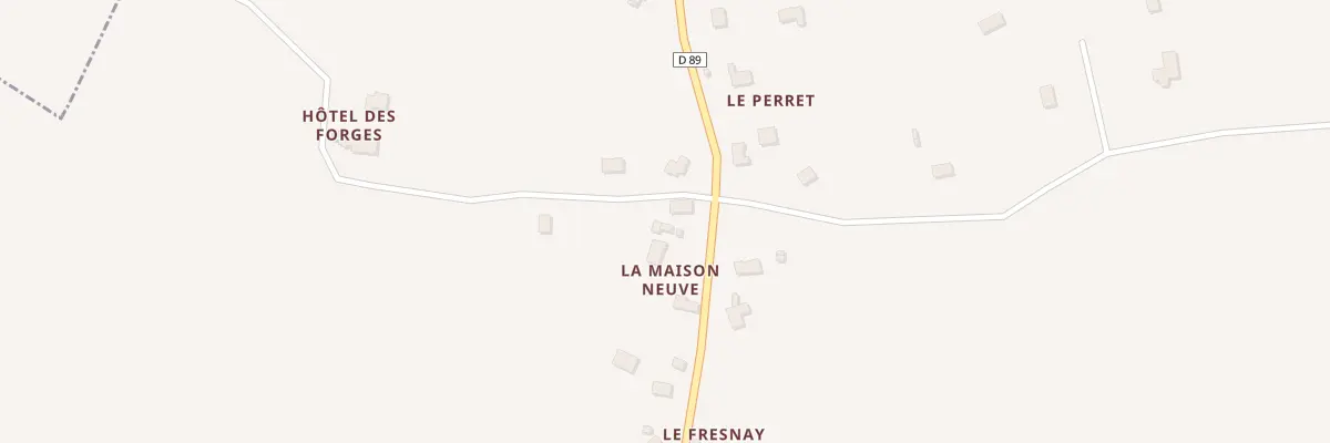 Plan du 42 La Maison Neuve à Amigny