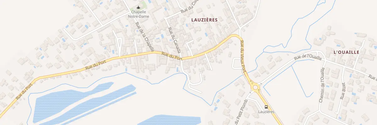 Plan du 27 Rue du Port à Nieul-sur-Mer