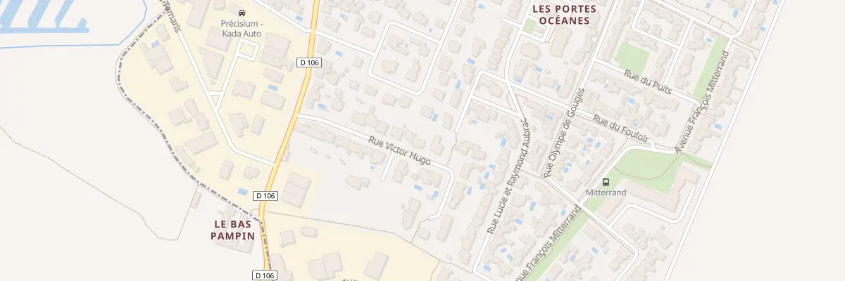 Plan du 11 Rue Victor Hugo à L’Houmeau