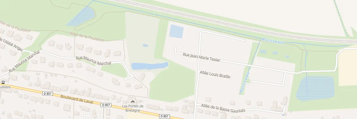 Plan du 51 Rue Jean-Marie Texier à Vitré