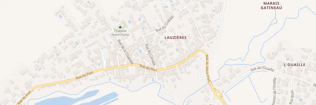 Plan du 12 Rue du Canada à Nieul-sur-Mer