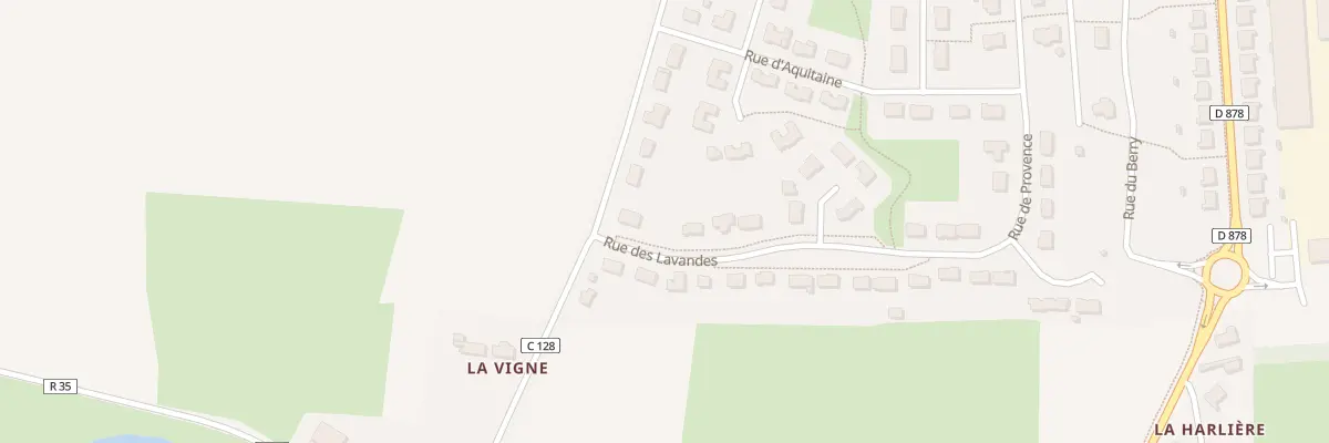 Plan du 14 Rue des Lavandes à Vallons-de-l’Erdre