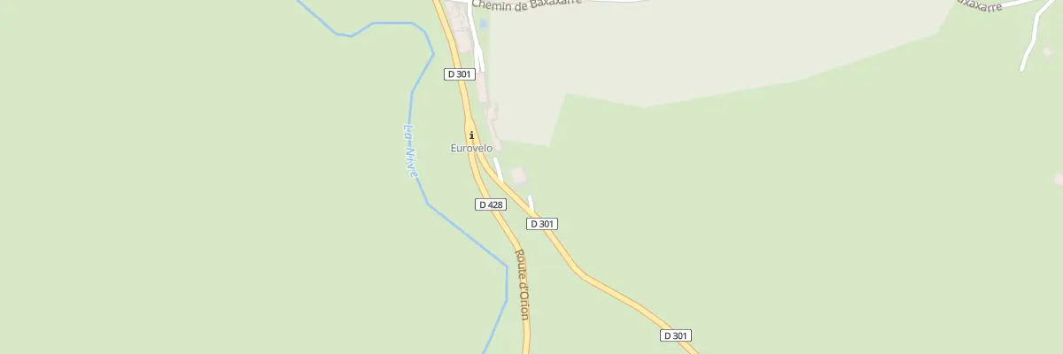 Plan du 105 Errozateko Errepidea à Estérençuby