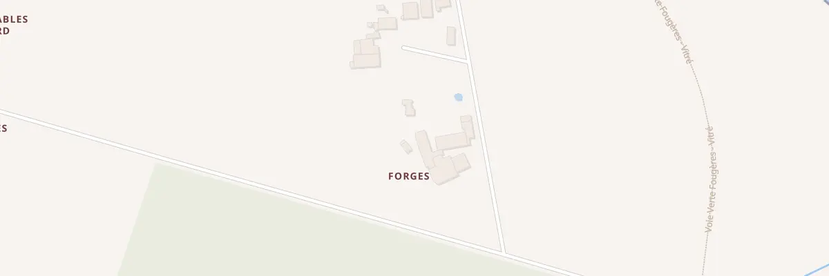 Plan du 138 Les Forges à Balazé