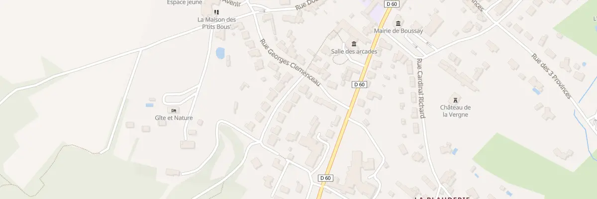 Plan du 4 Av des Mimosas à Boussay