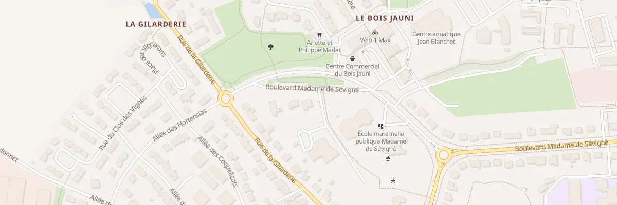 Plan du 669 Bd Madame de Sévigné à Ancenis-Saint-Géréon